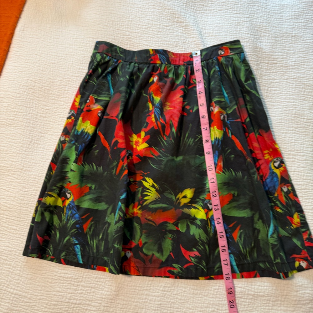 Love Moschino Toucan Tropical A-line Mini Skirt 4 - Picture 6 of 6